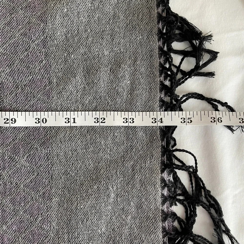 Pashmina Women's Grey Horse Horseshoe Silk Blend Fringe Wrap Shawl Scarf Size OS